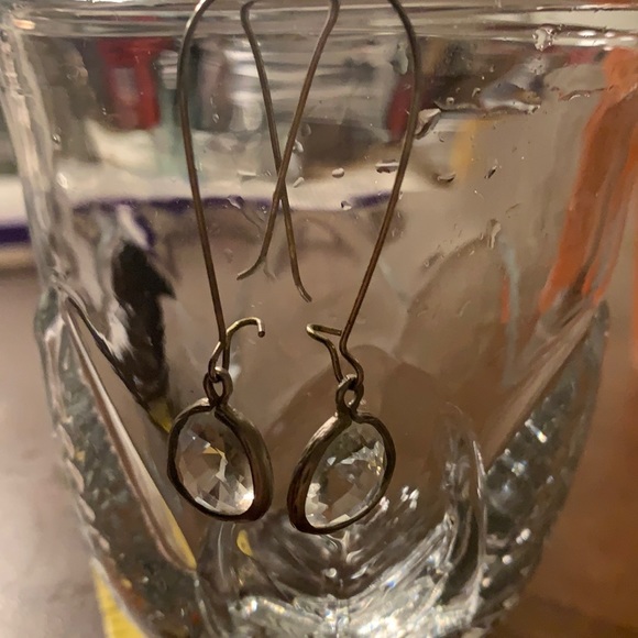Anthropologie Jewelry - Anthropologie beveled glass earrings